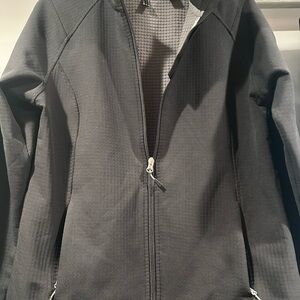 Women's Black Zip-Up Jacket